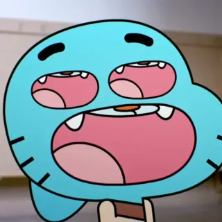 👄 Gumball Watterson The Amazing World of Gumball Cartoon, animiert, lustig, Gumball, Watterson, Die fantastische Welt von Gumball whatsapp sticker