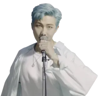 🎤 RM RM, BTS, K-Pop, Musik, Sänger, Interpret, Idol telegram sticker
