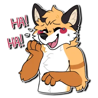 😂 HA! HA! telegram sticker