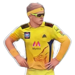 😎 Cricket, Sport, Atleta, Chennai Super Kings, IPL, Indian Premier League telegram sticker