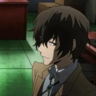 ✨ Osamu Dazai Bungou Stray Dogs อนิเมะ, ตัวละคร, โอซามุ ดาไซ, Bungou Stray Dogs telegram sticker