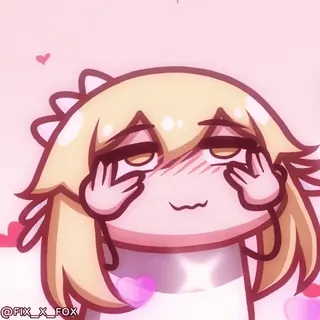 😍 Lumine Genshin Impact whatsapp sticker