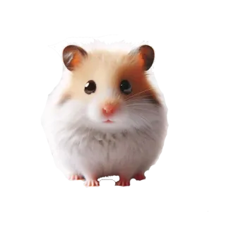 🌍 hamster, rodent, pet, cute, animal, fluffy telegram sticker
