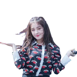 🤷‍♀️ Nancy (Momoland) Nancy, Momoland, cantante, K-pop, gruppo femminile telegram sticker