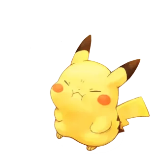 😤 Pikachu Pokemon pokemon, pikachu, dibujos animados, lindo, animal telegram sticker