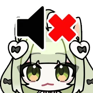 🔇 Fauna Ceres Hololive telegram sticker