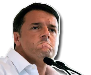 😡 Matteo Renzi Político, Matteo Renzi, Italia, Política italiana, Renzi whatsapp sticker