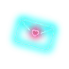 neon @cute_enot_art telegram emojis 💌