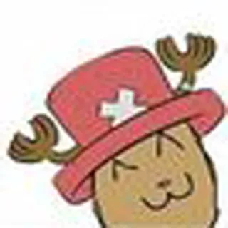 😃 Tony Tony Chopper One Piece anime, one piece, chopper, tony tony chopper, cute, reindeer, manga telegram sticker