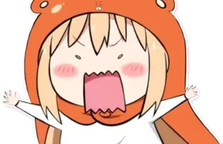 😤 Аниме, Персонаж, Милый, Каваий, Манга, Худи telegram sticker