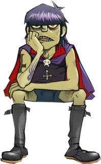 Gorillaz Pack telegram stickers