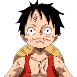 😁 Monkey D. Luffy One Piece アニメ, モンキー・D・ルフィ, ワンピース, 麦わら, 漫画 whatsapp sticker