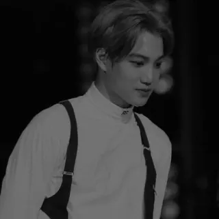 🌪 Kai (Kim Jongin) K-pop, Chanteur, Célébrité, Musique telegram sticker