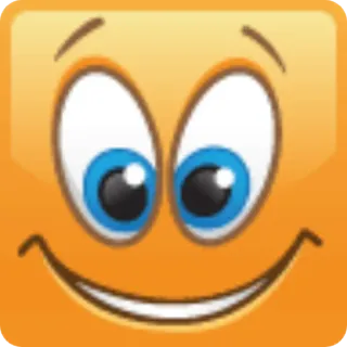 😃 表情符号, 脸, 卡通, 快乐, 微笑 telegram sticker