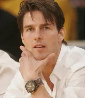 ✖ Tom Cruise actor, celebridad, retrato, hombre, hollywood telegram sticker