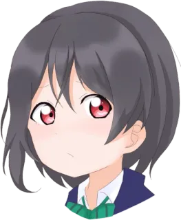 😶 อนิเมะ, การ์ตูน, ผู้หญิง, ตัวละคร, น่ารัก telegram sticker
