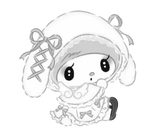 ☺️ My Melody Sanrio telegram sticker