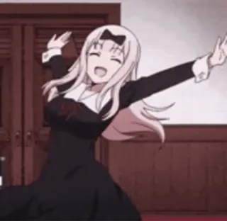 🤍 Chika Fujiwara Kaguya-sama: Love Is War Anime, Chika, Chika Fujiwara, Kaguya-sama, Kaguya-sama: Love is War, Tarian, Imut telegram sticker