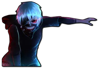 👁 Ken Kaneki Tokyo Ghoul Anime, Manga, Tokyo Ghoul, Ken Kaneki, Ghoul, Máscara telegram sticker
