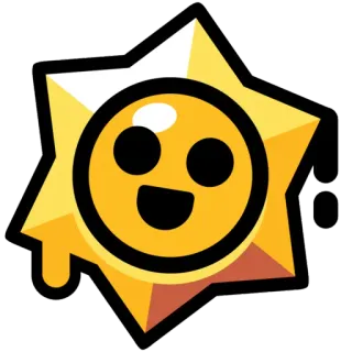 😀 บรอว์ลสตาร์, ดาว, เกม, โลโก้, ไอคอน telegram sticker