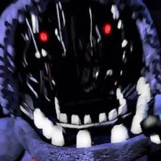 🌟 Bonnie Five Nights at Freddy's Horreur, Jeu vidéo, Animatronique, Effrayant, Cauchemar whatsapp sticker