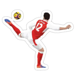 😱 Olivier Giroud GIROUD
12 soccer, football, sports, athlete, player telegram sticker