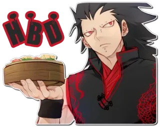 🎂 HBD Anime, Manga, Makanan, Pangsit, Perayaan, Selamat ulang tahun telegram sticker