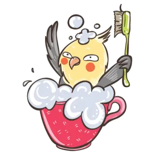 @zeligen7 chii parrot telegram stickers