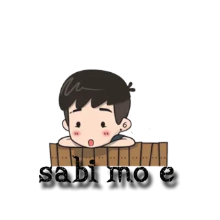 😔 ปวดเศียรเวียนเกล้า Desenho animado, Anime, Menino, Surpresa, Adesivo, Tailandês whatsapp sticker