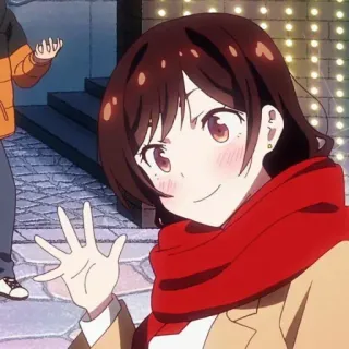 ❤️ Chizuru Ichinose Rent-A-Girlfriend Anime, Fille, Dessin animé, Manga, Chizuru Ichinose, Rent-a-Girlfriend whatsapp sticker