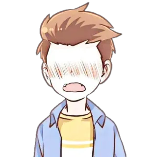 🦋 Anime, Manga, Kartun, Karakter, Malu, Memerah telegram sticker