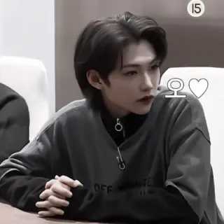 🍩 오 kpop, homem, estético, pessoa, retrato telegram sticker