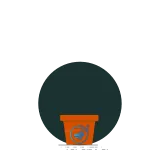 👍 plant, pot, gardening, nature telegram sticker
