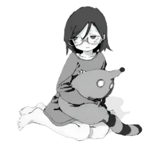 🙄 Kofune Ushio Summer Time Rendering telegram sticker