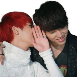 😚 사람들, 우정, 관계 telegram sticker