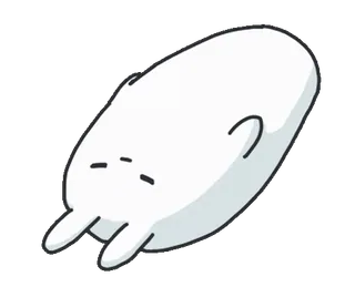 😐 Cartoon, Animal, Mignon, Drôle, Personnage, Blob telegram sticker