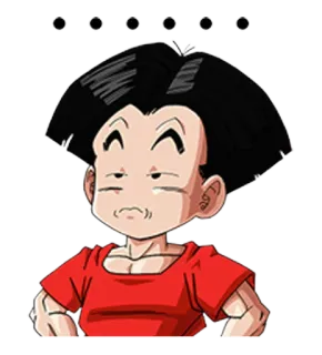 😑 Krillin Dragon Ball Anime, Personaggio, Crilin, Dragon Ball, Divertente telegram sticker