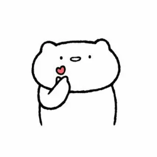💕 Ice Bear We Bare Bears orso, cartone animato, carino, Ice Bear, animale telegram sticker