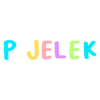 💬 PJELEK parola, adesivo, colorato, nome whatsapp sticker