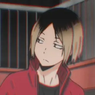 😐 Kenma Kozume Haikyuu!! kenma, haikyuu, anime, kozume, manga, volleyball telegram sticker