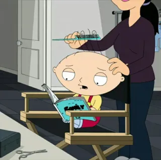 🧸 Stewie Griffin Family Guy Family cartoon, sitcom, animation, humor, comedy, family guy telegram sticker