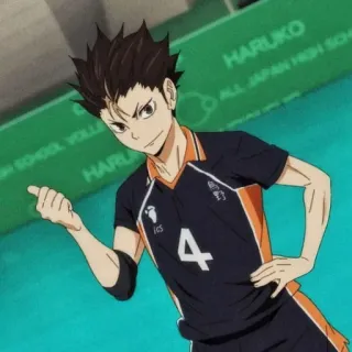 🗿 HARUKO
ALL JAPAN HIGH SCHOOL anime, volleyball, high school, sports, character telegram sticker