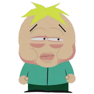 🤥 Butters Stotch South Park บัตเตอร์, South Park, การ์ตูน, ตลก telegram sticker