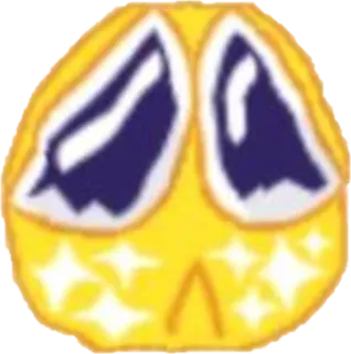 🥺 Emoji, Scintillio, Triste, Faccia, Lacrimoso, Emozione, Espressione whatsapp sticker