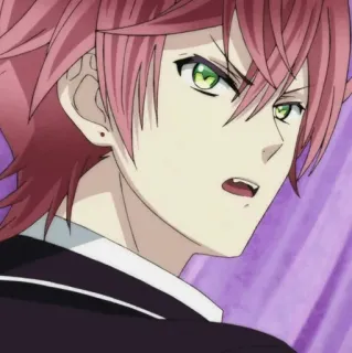🥀 Ayato Sakamaki Diabolik Lovers Anime, Vampir, Ayato Sakamaki, Diabolik Lovers, Anime Junge, rote Haare telegram sticker