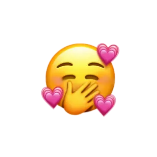 💗 Emoji, Bacio, Cuore, Amore, Affetto telegram sticker