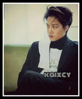 😠 KAIXCY kpop, kai, exo, idol, singer, celebrity telegram sticker