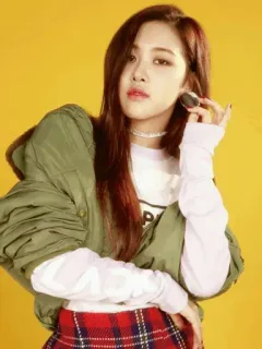 🥂 Rose kpop, idol, rose, zangeres, vrouw, aziatisch whatsapp sticker