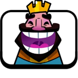 😎 King Clash Royale telegram sticker