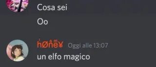 🧝‍♀️ Cosa sei
Oo
høñe¥ Oggi alle 13:07
un elfo magico telegram sticker